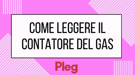 come leggere il contatore gas